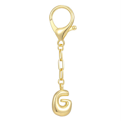 Initial Letter Keychain