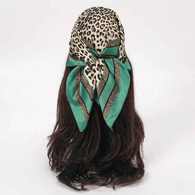 Floral Square Silk Scarf