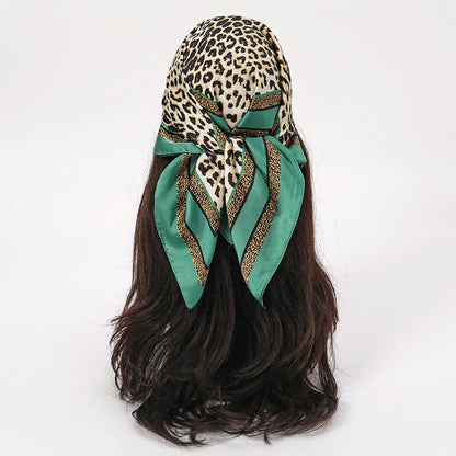 Floral Square Silk Scarf