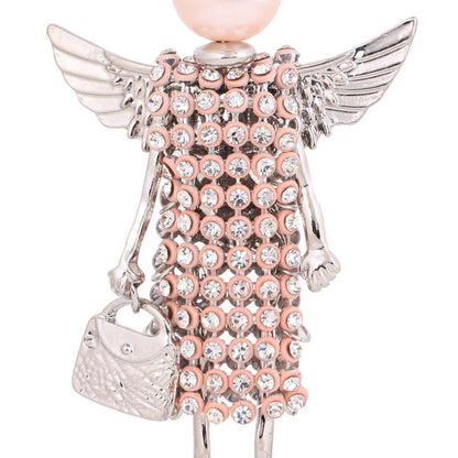 Crystal Rhinestone Bag Charm Keychain
