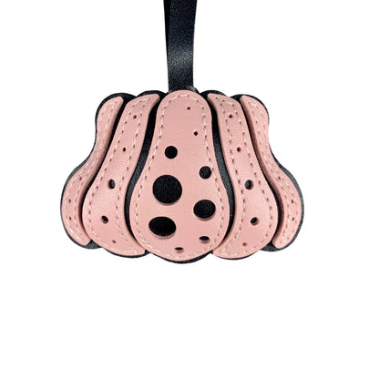 Leather Pumpkin & Chestnut Bag Charm
