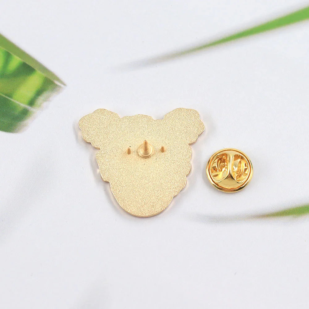 Curly Club Brooch Head Design Badge Nature Roll Enthusiast Metal Pin African Trendy Accessories Cultural Peripheral Lapel Pin