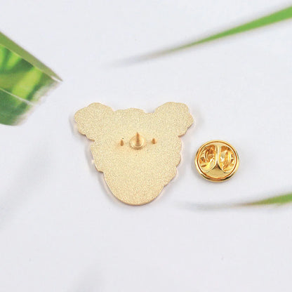 Curly Club Brooch Head Design Badge Nature Roll Enthusiast Metal Pin African Trendy Accessories Cultural Peripheral Lapel Pin