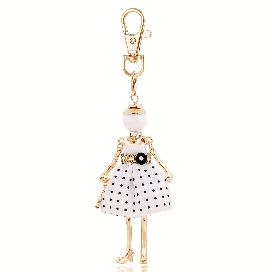 Fashion Doll Keychain Pendant