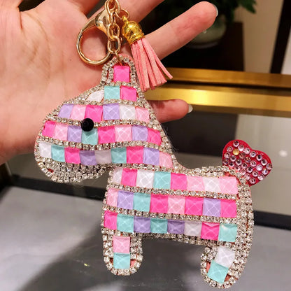 Diamond Pony Keychain