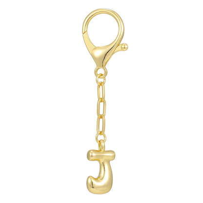 Initial Letter Keychain