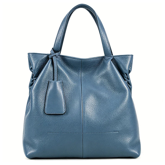 Soft Ruched Bucket Shoulder Bag