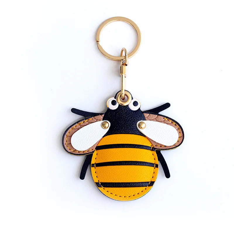 Bee Butterfly Ladybug Insect Keychain