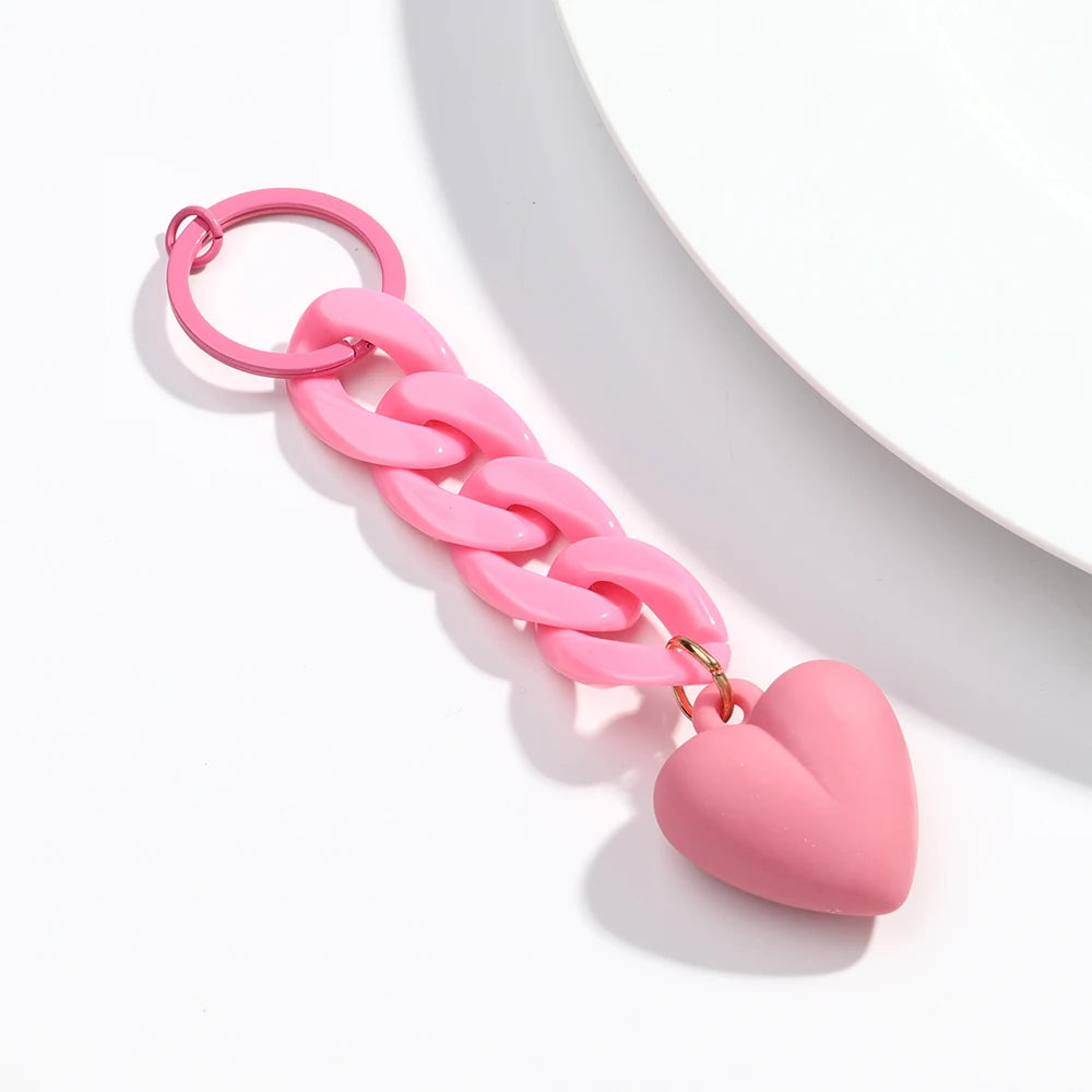 Heart Acrylic Keychain
