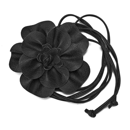 Floral Rope Waist Belt