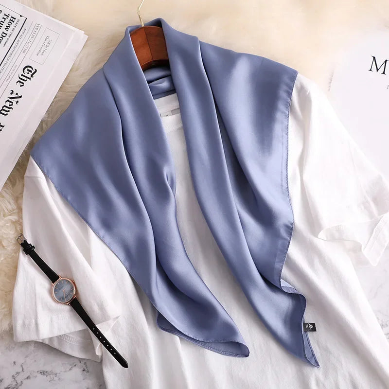 Satin Square Scarf – 17 Colors