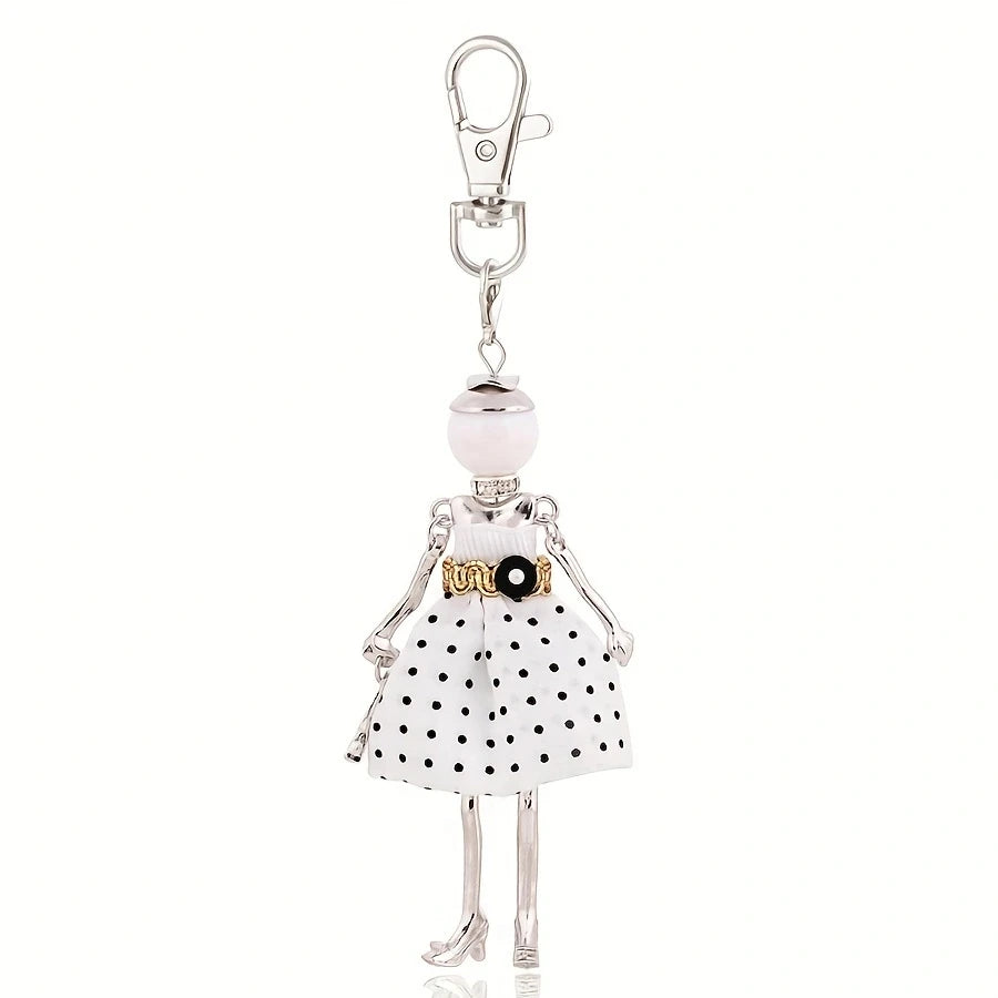Fashion Doll Keychain Pendant