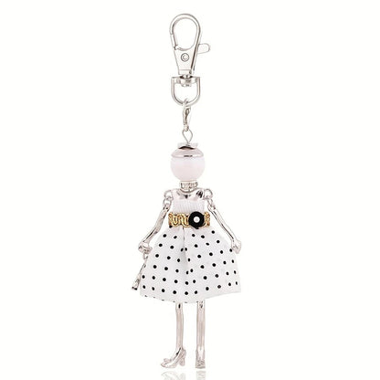 Fashion Doll Keychain Pendant