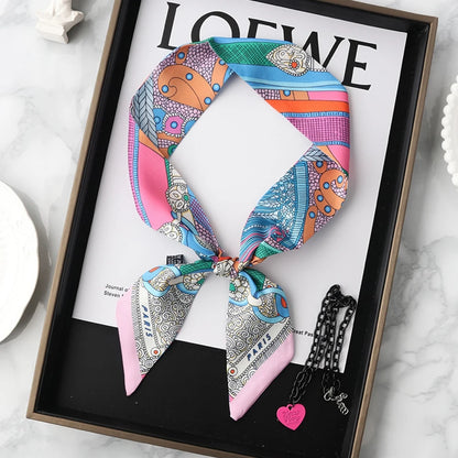 Twill Ribbon Purse Scarf Band