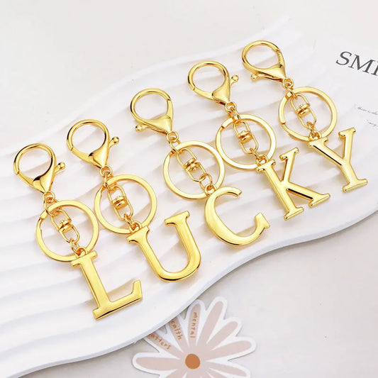 Initial Letter Keychain