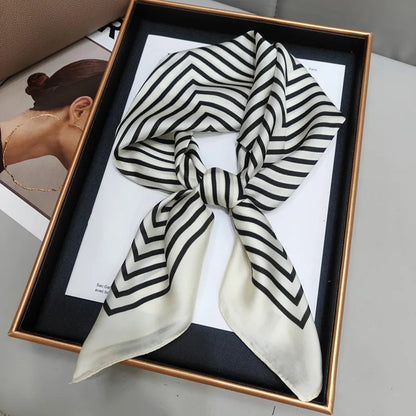 Luxury Print Square Scarf