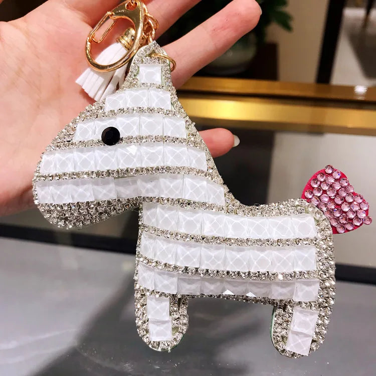 Diamond Pony Keychain