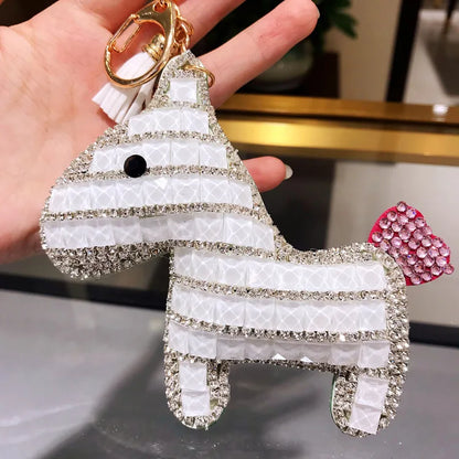 Diamond Pony Keychain