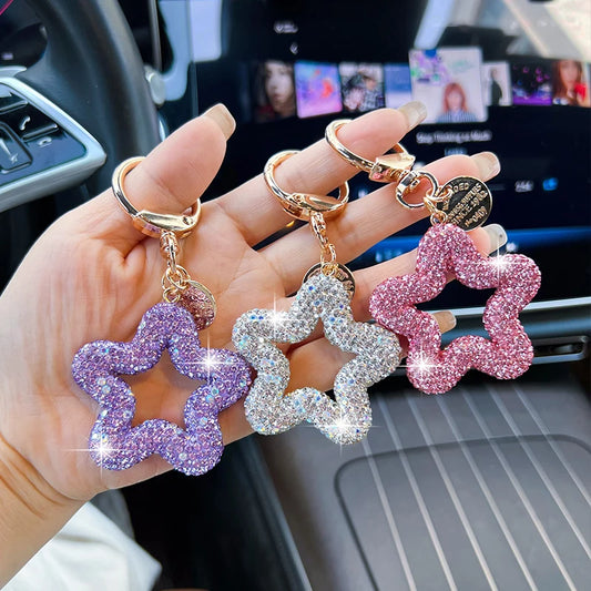 Star Charm Keychain