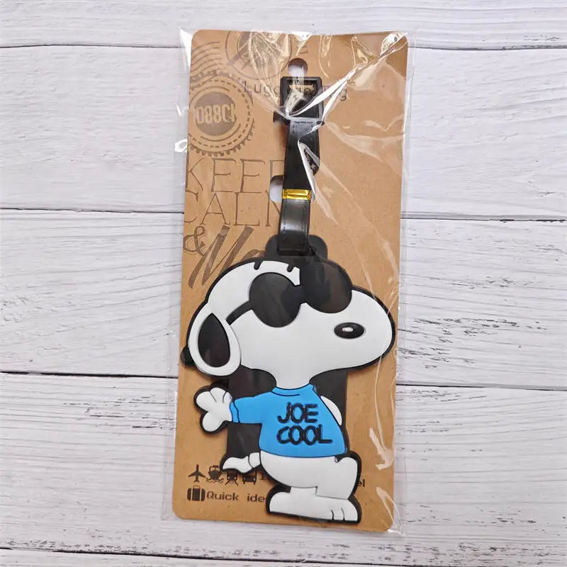 Snoopy Luggage Tag