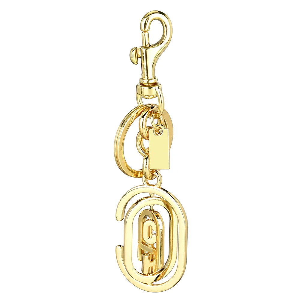 Spinning Initial Bag Charm