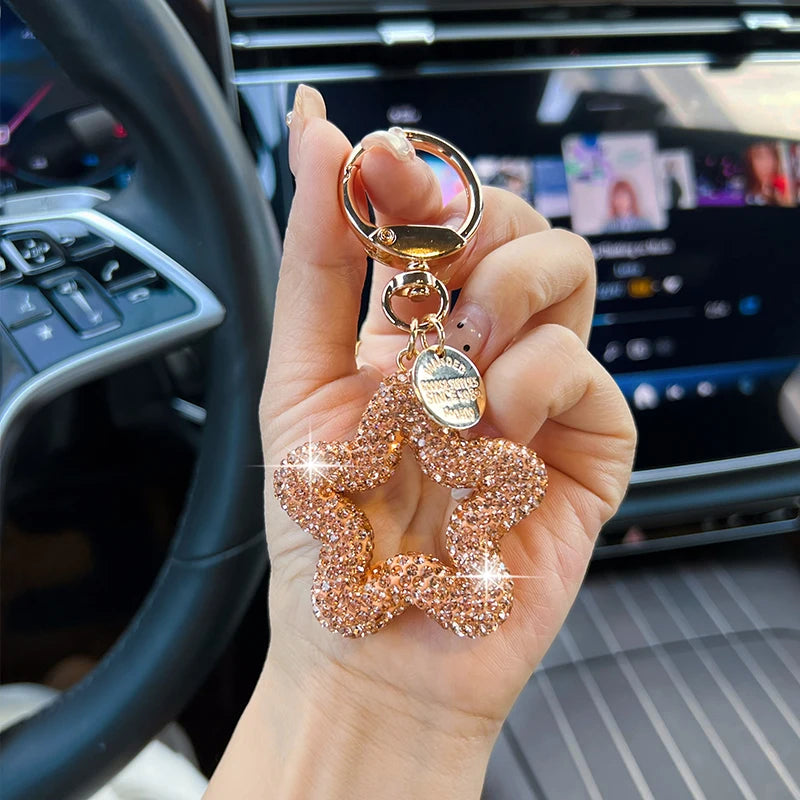 Star Charm Keychain