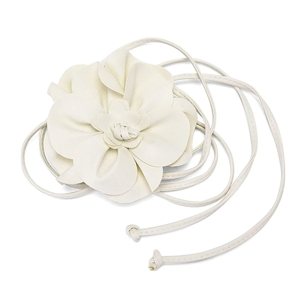 Floral Rope Waist Belt