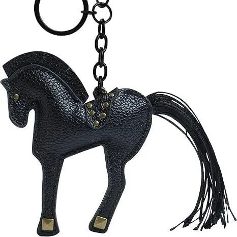 Leather Pony Bag Charm