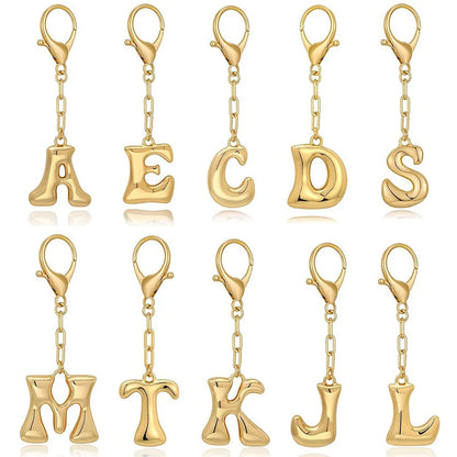 Initial Letter Keychain