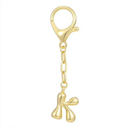 Initial Letter Keychain