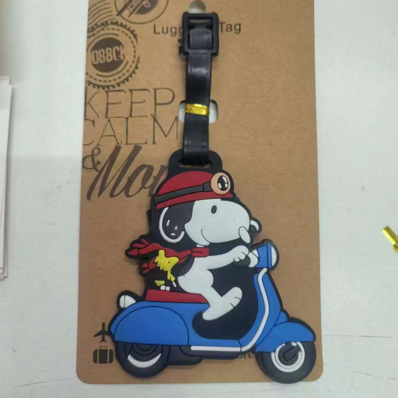 Snoopy Luggage Tag