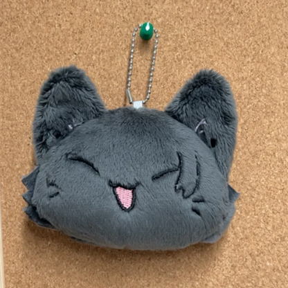 Anime Plush Charm Keychain