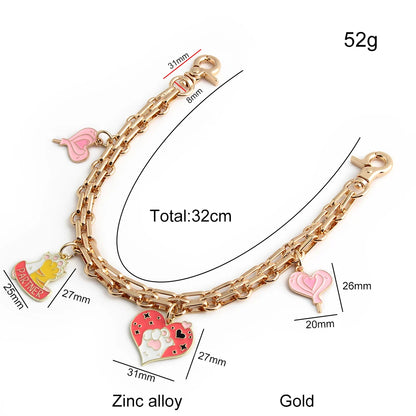 Romantic Love Bag Extension Chain