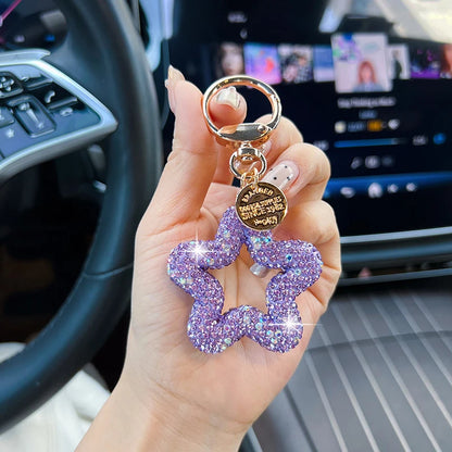 Star Charm Keychain