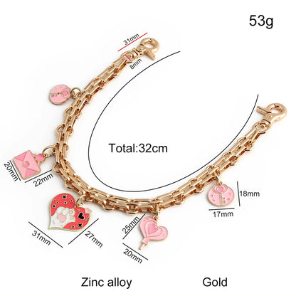 Romantic Love Bag Extension Chain