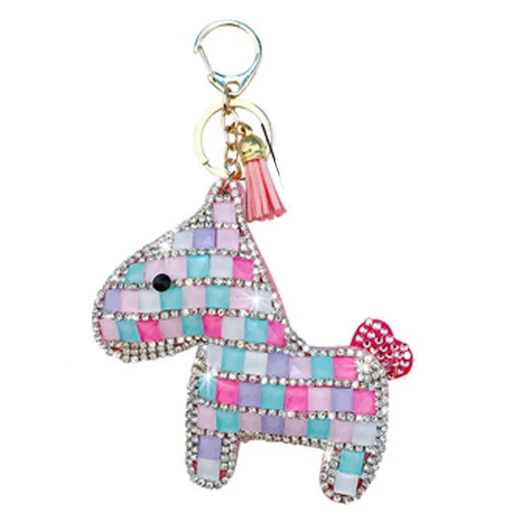 Diamond Pony Keychain