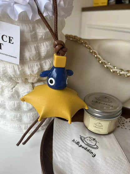 Cute Ghost Tassel Bag Charm