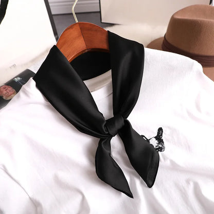 Satin Square Scarf – 17 Colors