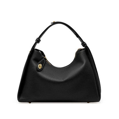 Genuine Leather Bucket Shoulder & Crossbody Bag