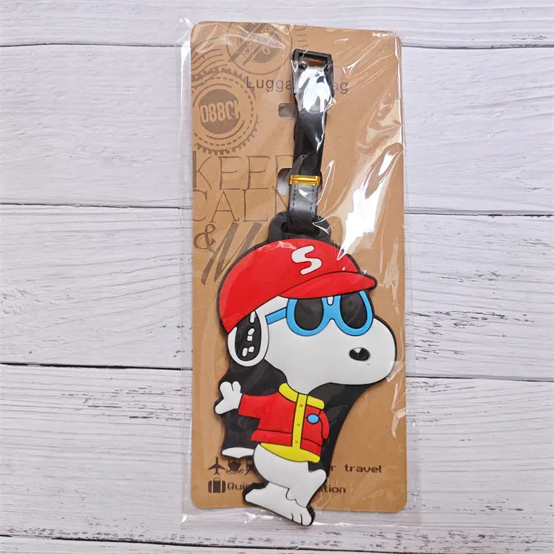 Snoopy Luggage Tag