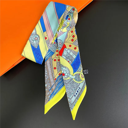 Twill Ribbon Purse Scarf Band