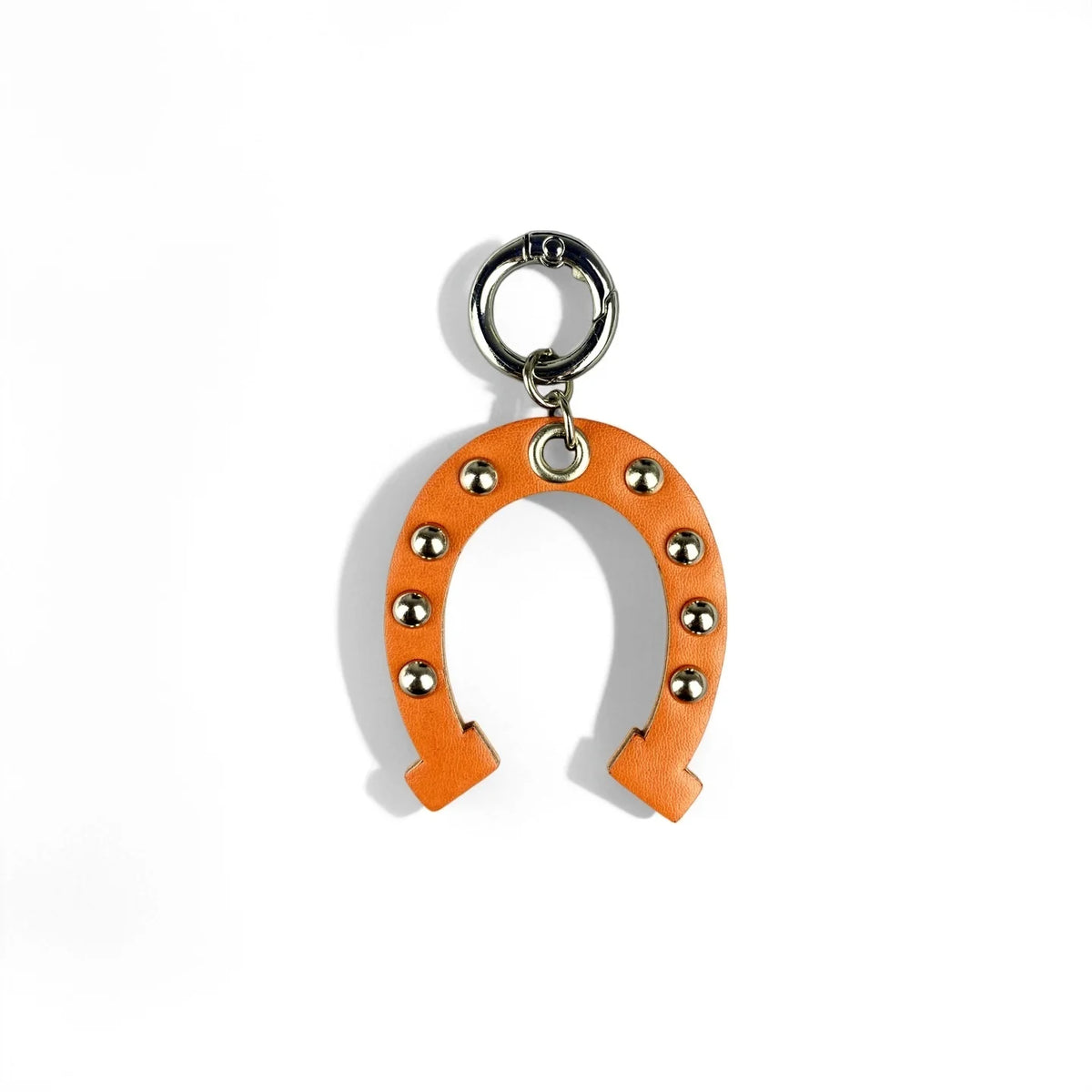 Leather Boot & Horseshoe Bag Charm