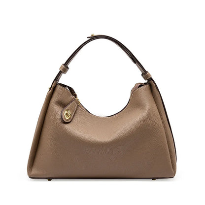 Genuine Leather Bucket Shoulder & Crossbody Bag