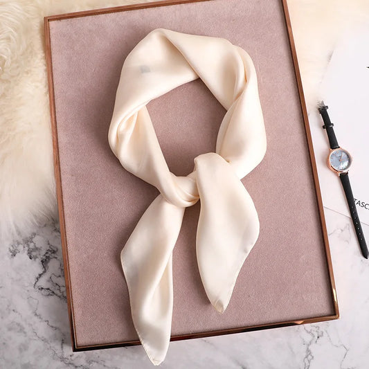 Satin Square Scarf – 17 Colors