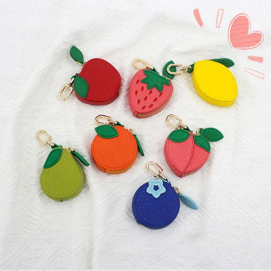 Fruit Coin Purse Mini Wallet