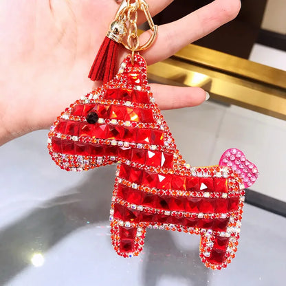 Diamond Pony Keychain
