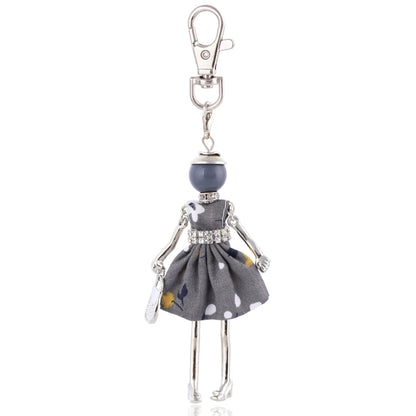 Handmade Fashion Doll Keychain