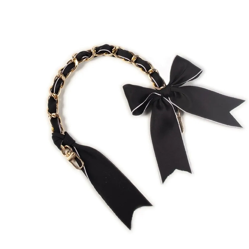 Butterfly Knot Silk Bag Chain