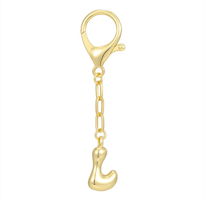 Initial Letter Keychain