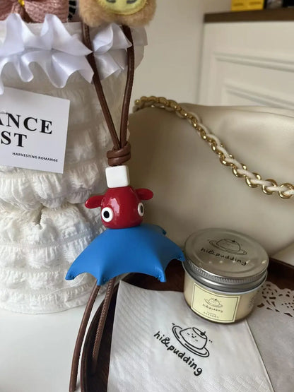 Cute Ghost Tassel Bag Charm